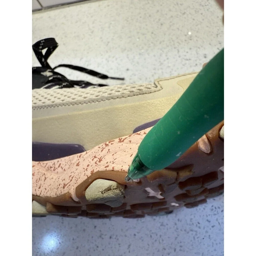 The North Face Vectiv Taraval Hiking Shoe Women's 10.5 Pink Purple Tan Sneakers
